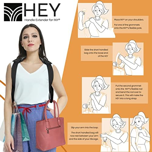 Hej Extender za iny Hands free Grocery Bag Carrier - lako na ramenima dok nosite više torbi / uređaj