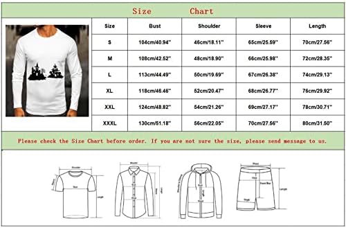 Yhaiogs Dress Shirts for Men Work Shirts for Men Men'blend Long Sleeve T-Shirt, Style G8400 Formal Shirts