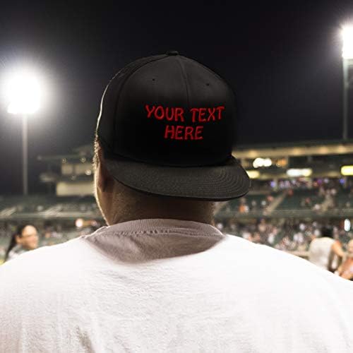 Snapback kape za muškarce i žene prilagođeni personalizirani tekst ravni račun za bejzbol kapa
