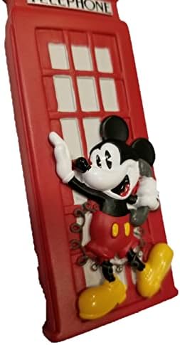 Disney Parks Epcot World Showcase Mickey London Crvena telefonska kutija