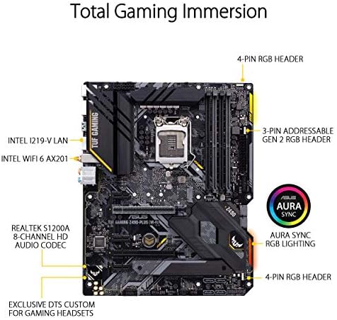 Asus Tuf Gaming Z490-Plus, LGA 1200 ATX Gaming Matična ploča