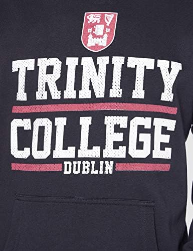 Mornarička i bijela Trinity College Dublin Irska Mesh Hoodie