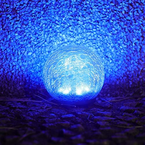 Solarna LED žarulja Šaloljubivi dekor stakleni vrt LED vrtna kugla lagana LED svjetla božićna žica