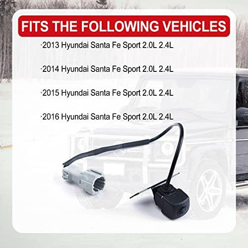 Stražnji pogled rezervna kamera za pomoć pri parkiranju za Hyundai Santa Fe Sport 2.0 2.4 2013- zamijenite