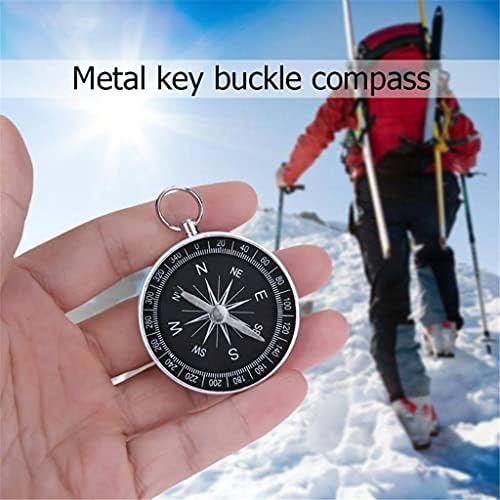 TJLSS 1pcs Travel Camping Planinarski kompas Tool Prijenosni aluminijumski kompas Hitni kompas Navigacija sa
