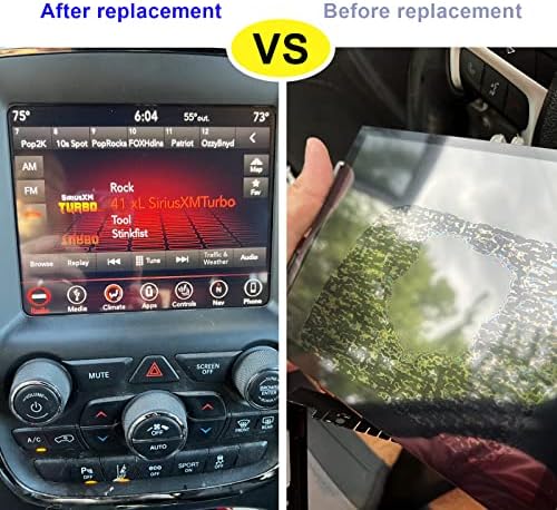 Lkyhhy 17-21 Zamjena 8.4 Uconnect 4c UAQ LCD monitor zaslon na dodir Radio navigacija Nova OE Zamjena Fit za Dodge Ram Jeep Chrysler 2017 la084x01