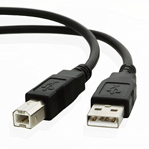 Digitmon 3 ft crni a muški do b-muški USB 2.0 brzi kabel pisača za Canon mg serija inkjet štampač