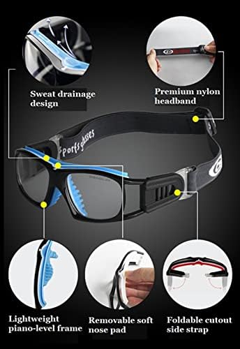 Yozoot Sportske košarkaške naočale, zaštitne naočale protiv magle zaštitne naočale za muškarce žene