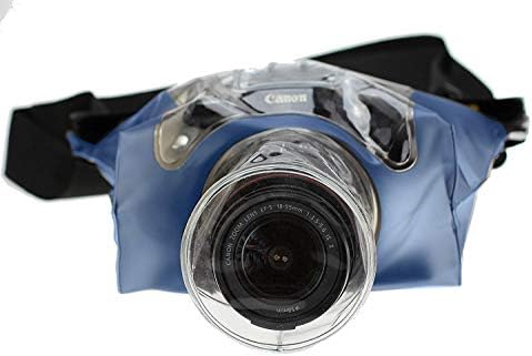 Navitch blue dslr slr vodootporan podvodni kućište / poklopac torbica za suhu torba kompatibilna sa Canon EOS 800D