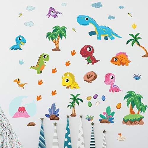 NPNG rasadnik slatki Dinosaurus dekor kokosovog drveta zidni dekor Art dečija soba dekoracija spavaće sobe dečiji poklon spavaonica zidna naljepnica