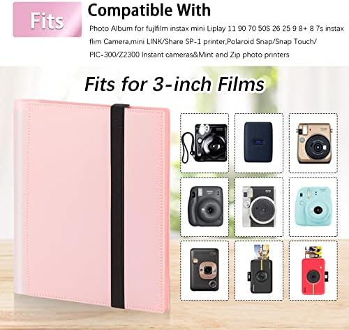 192 džepovi foto Album za Fujifilm Instax Mini Instant Kamera, 2x3 foto Album za 2 x3 Zink nula