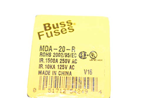Cooper Busman MDA-20-R: ROHS kompatibilan