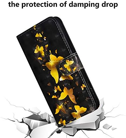 LEMAXELERS Galaxy J2 Core Case Wallet Folio Flip Premium PU kožna navlaka sa narukvicom 3D Creative