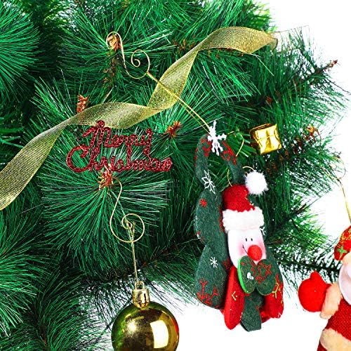 200 komada božićne ukrase kuke Xmas Tree Ornamente Haveri Božićne kuke sa patentnim zatvaračem