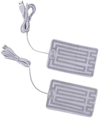 MOUMI 2pc 5V jastuk za grijanje od karbonskih vlakana USB Film za grijanje električna infracrvena