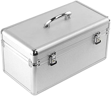TJLSS aluminijski zaštitni kofer za hard disk od 8 x 3,5 i 6 x 2,5 inča