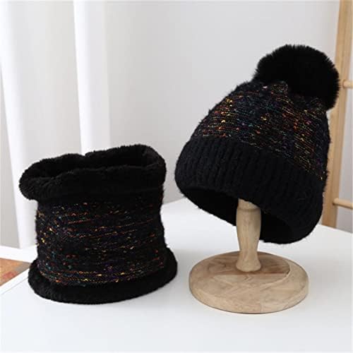 kapa za muškarce crni šešir zimski šal pletenje šešira ženski štitnici za uši topli šešir za bejzbol