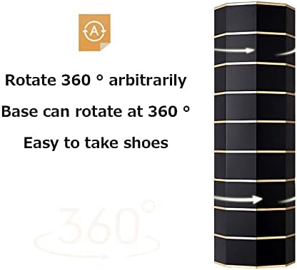 Rotirajuće sredstvo za rotiranje cipela Organizator de Zapatos Giratorio 360 Vertikalni okrugli stalak