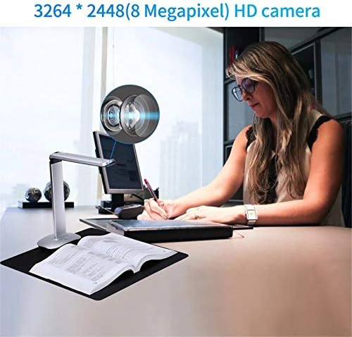 Skener knjiga USB kamera za dokumente 8 Mega-piksel A4 snimanje veličine LED svjetlo USB2. 0
