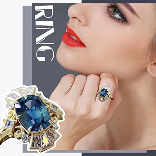 Angažman nakit rezani poklon vjenčani ručno rađeni vintage luksuzni prstenovi za prstenje ispod 10