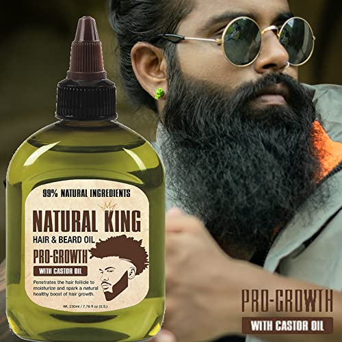 SFC prirodni King Pro-growth Castor Hair & amp; Ulje za bradu 7.1 oz