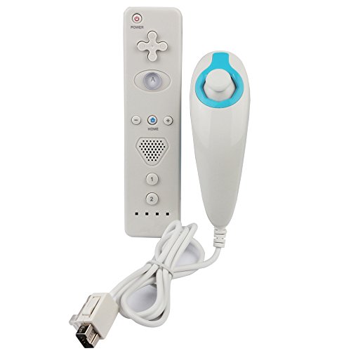 UNIWAY GK03 Kontroler za igru ​​Kvalitetni daljinski upravljač / Nunchuck Controller za Wii kontroler,