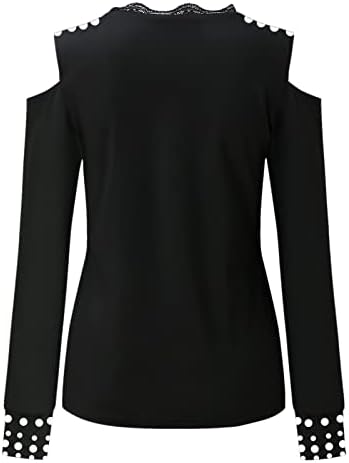Vrhovi za žene 2022 dukserice dugih rukava Fall Tops Labavi majica bluza vrhovi pulover u ulici