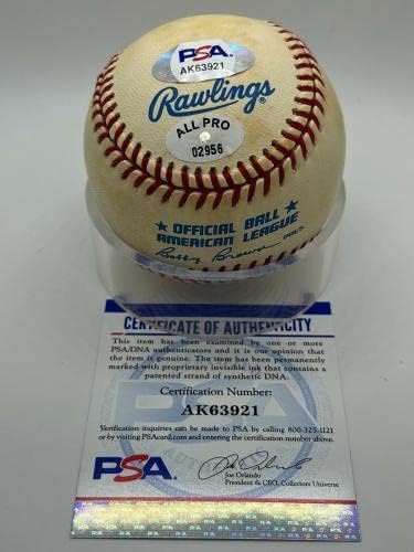 Jeffrey Hammonds Orioles Reds potpisani autografa Službeni OMLB Baseball PSA DNK * 1 - AUTOGREMENA BASEBALLS