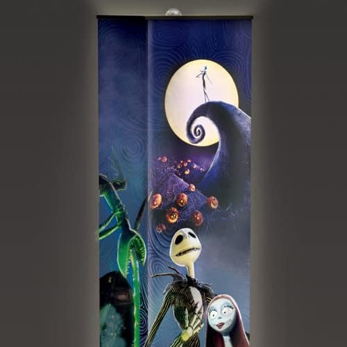 Disney Tim Burton je noćna mora prije božićne vijenac Gradska podne svjetiljka: živopisno umjetničko