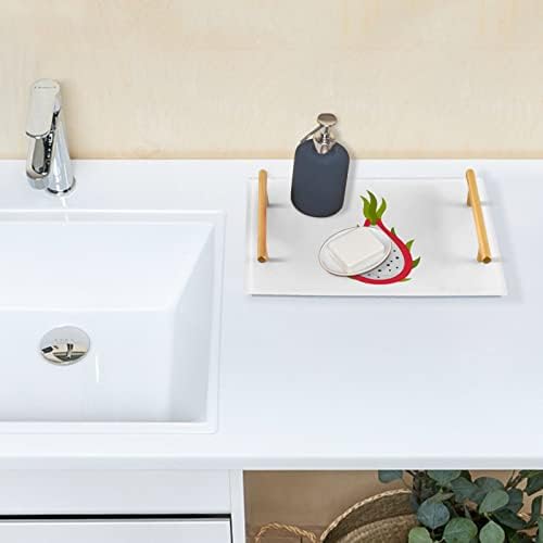 Dallonan akril kupatilo za kupatilo ukrasna ladica sa zlatnim ručkama za kuhinjski organizator