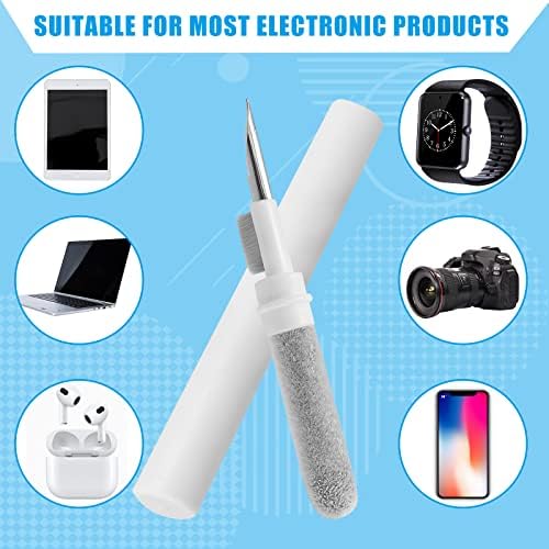 AirPod Cleaner Kit-olovka za čišćenje slušalica, Kit za čišćenje, multifunkcionalni set za čišćenje telefona za slušalice, za Airpods / telefon/pametni sat/kameru, sa krpom od mikrovlakana i vlažnim suhim maramicama