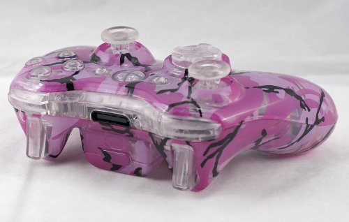 Pink Camo LED Xbox 360 modirani kontroler Cod Ghosts, poziv na dužnu crne ops 2 MW3 MW2