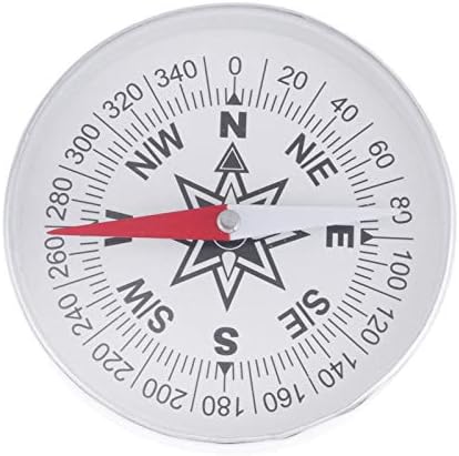 KFJBX Metalni preživljavanje Kompass vodootporan Alat za hitne slučajeve za planinarstvo kajaking
