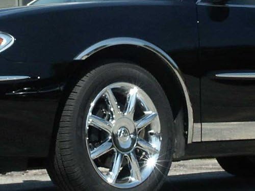 QAA je kompatibilan sa 2005-2009 Buick Lacrosse 4 komada lijevanog nehrđajućeg čelika točak dobro blatobran