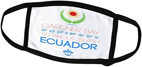 3drose Gardner Bay, Ostrvo Espanola, Ekvador, zapanjujuća ljetna putovanja. - Navlake Za Lice