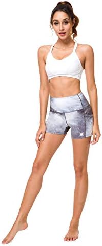 Munvot ženska temmy kontrola trkača trčanja vježbati fitness teretana tiskane kratke hlače