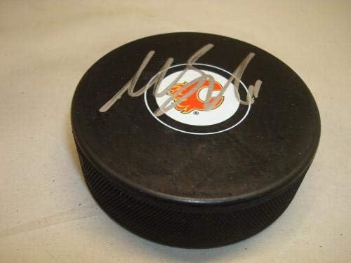 Mikael Backlund potpisao Calgary Flames Hockey pak sa autogramom 1C-autogramom NHL Paks