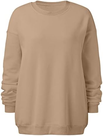 Ženska boja Blok okrugli vrat Tunic TOPS dugih rukava Ležerne majice Bluze Zip up hoodie žene