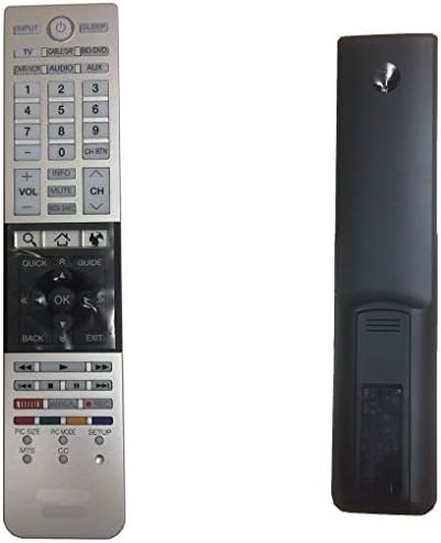 Jednostavan zamjenski daljinski kontra Pogodan za Toshiba 55WX800 CT-90257 75003640 47ZV650 52HL167 LCD LED HDTV