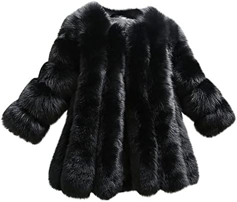 Jakna za žene Faux krzneni kaput krzno otvoreni prednji kardigan kaput zimski topli plus veličina