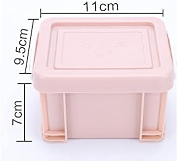 FSYSM Needle Box Set Home ručni držač prijenosni mali igličasti paket kutija za odlaganje plastičnih igličastih