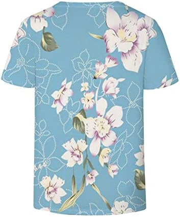 Djevojke 2023 Odjeća Y2K kratki rukav duboki V izrez pamuk Lounge Top Tee ljetna jesenska grafička bluza za žene