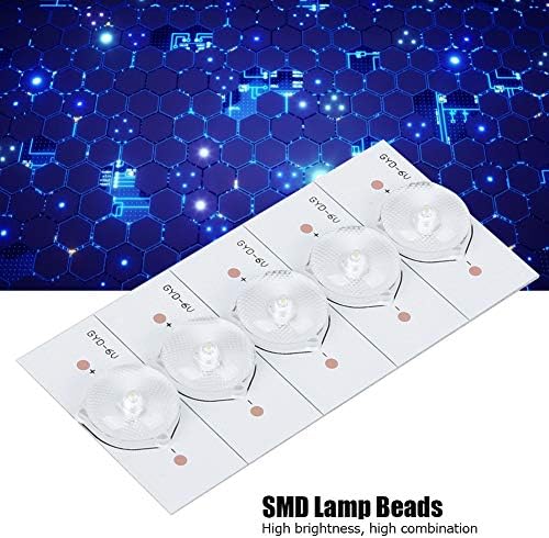 Uxsiya bijelo svjetlo u boji 6V SMD perle lampe Visoka tvrdoća 20kom ploča od staklenih vlakana za