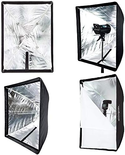 Godox 24 x 35 / 60cm x 90cm Kišobran pravokutnik prijenosni reflektor softbox-a za studio Fotografija Speedlite Flash