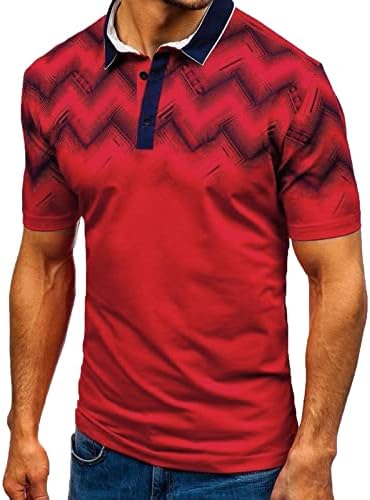 XXBR MENS Polo majice Prednji plaket dugme za patchwork ovratnik golf vrhovi ljetne kratkih rukava