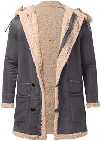 ADSDQ muški zimski kaputi, duge rukave s dugim rukavima muškarci plivanja plus veličine TRENDY jakna