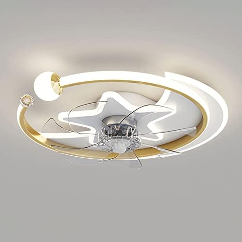 Ibajdy niskofil stropna svjetlost sa ventilatorom 45W LED zatamnjeni stropni ventilatorski ventilator