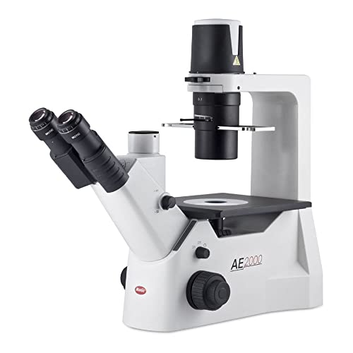 Motic 1100103800042 serija AE2000 invertirani Siedentopf binokularni složeni mikroskop, okulari WF10x,