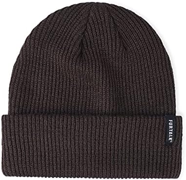 FURTALK kapa šešir za žene muškarci zimski šešir ženske kape sa manžetama pletene kape za lobanje topli