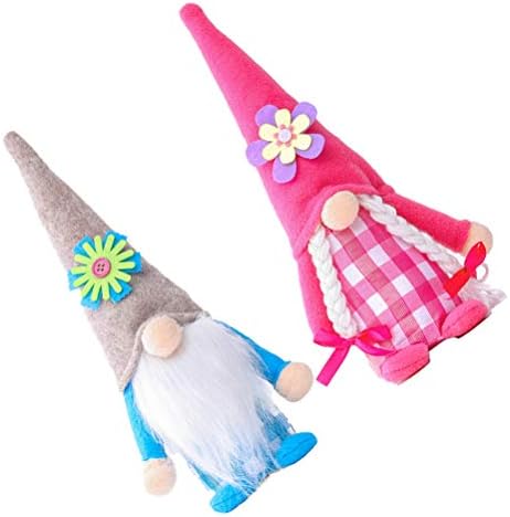 1 set 2pcs 2021 Hawaii Party Decors Cvijet Gnome Dolls Creative Adornments Početna Dekor za slavne zabave